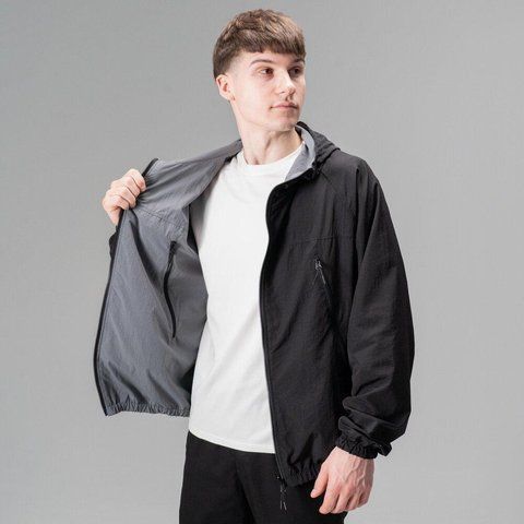Куртка двостороння Slavni Change Чорно-сірий, S OWku5256bage-2XL фото