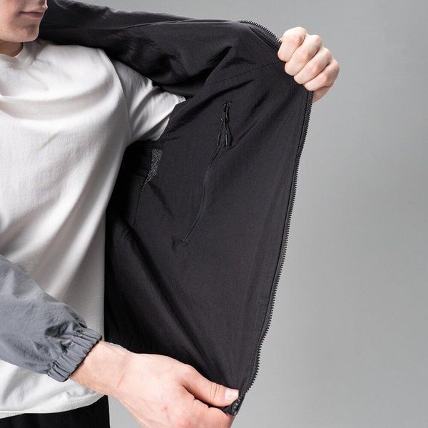 Куртка двостороння Slavni Change Чорно-сірий, S OWku5256bage-2XL фото
