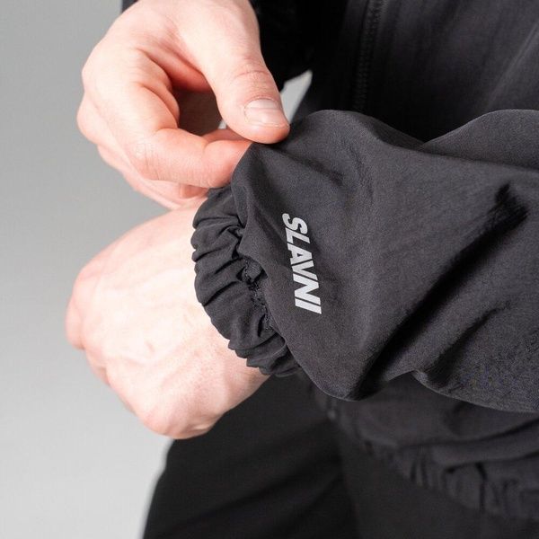 Куртка двостороння Slavni Change Чорно-сірий, S OWku5256bage-2XL фото