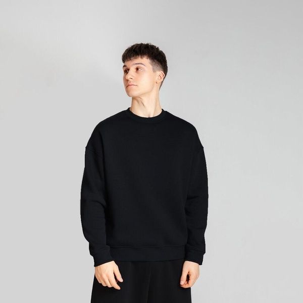 Світшот Slavni Ample Чорний, S BLss4243dge-2XL фото