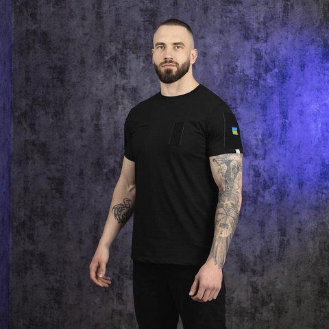 Футболка Pobedov Peremoga Військова Чорний, S TSfu2000db фото