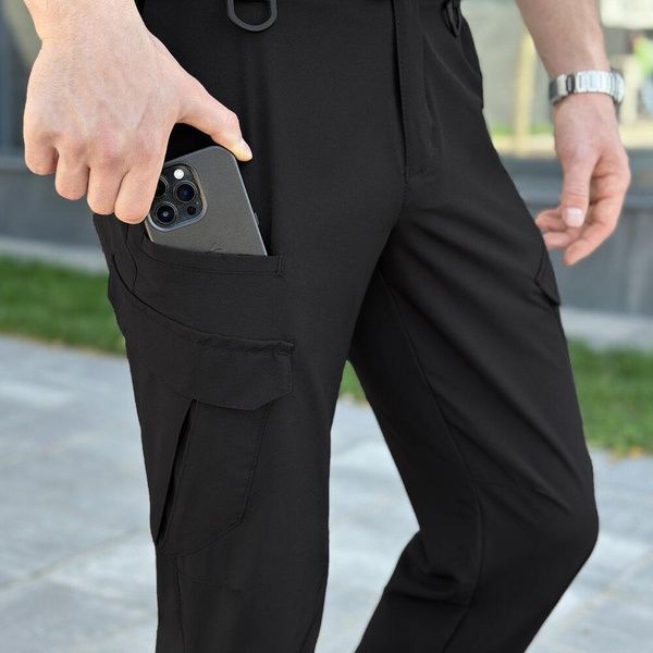 Штани-карго Pobedov Tactical Soft Чорний, 2XL PNcr2386kh фото