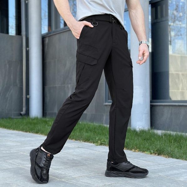 Штани-карго Pobedov Tactical Soft Чорний, 2XL PNcr2386kh фото