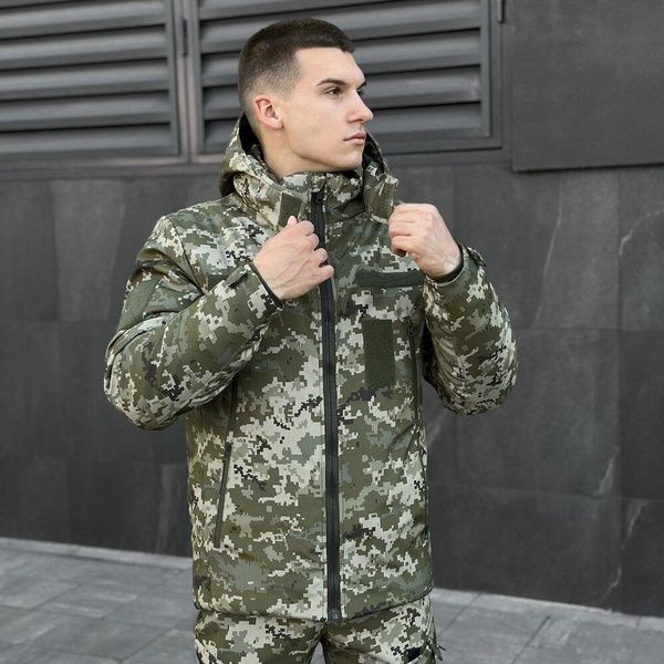 Куртка Pobedov Winter Jacket Motive ЗИМА Піксель, 3XL OWku1420kh фото