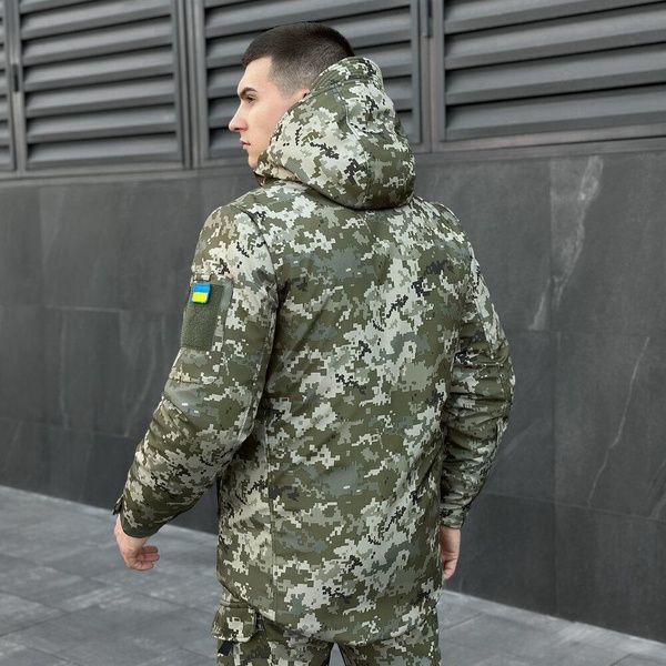 Куртка Pobedov Winter Jacket Motive ЗИМА Піксель, 3XL OWku1420kh фото