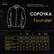 Сорочка Pobedov Founder Чорний, S SRru2931ba фото 8